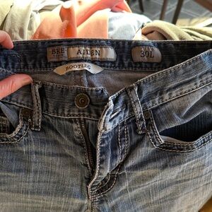 BKE Aiden Bootleg Jeans - Light Blue Wash